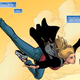 This comic seems to borrow Kara’s flight style straight from the 80s film and that is absolutely a good thing. (Image: DC Comics)